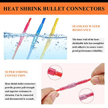Load image into Gallery viewer, 300PCS Heat Shrink Bullet Connectors, Camtek Heat Shrink Female & Male Bullet Butt Connector Insulated Waterproof Marine Crimp Automotive Electrical Bullet Connectors Wire Splice Terminals Kits