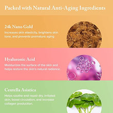 Load image into Gallery viewer, Keiko Revive Gold Radiance Renewal Mask - Anti-Aging Facial Mask - Reduces Fine Lines & Wrinkles, Minimizes the Appearance of Pores, Smoothes and Firms Up Skin, Made with Hyaluronic Acid and Centella Asiatica Extract
