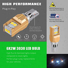 Load image into Gallery viewer, Alla Lighting Miniature T15 Wedge 912/921 LED Bulbs 12V, 6000K Xenon White Back-up Reverse, 3rd Brake Lights SMD Super Bright W16W Lamps Replacement
