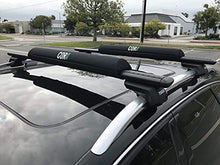 Load image into Gallery viewer, Aero Roof Rack Pads and Premium Scratch Resistant Silicone Buckle Tie Down Straps for Surf, SUP, Kayak and Canoe (28" Large) by Cor Surf