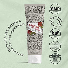 Load image into Gallery viewer, Charcoal Face Scrub by LilyAna Naturals - Anti-Aging Facial Exfoliator designed for Women AND Men, Infused with Charcoal, Lavender and Tea Tree Oil