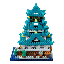Load image into Gallery viewer, Nanoblock World Famous Buildings - Osaka Castle, Nanoblock Sight toSee Series (Box of 3)