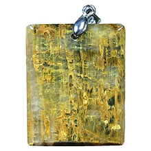 Load image into Gallery viewer, Natural Pietersite Stone Pendant Pietersite Crystal Stone Jewelry For Women Men Healing Energy Luck Gift 31x25x6mm rectangle Beads Silver Rare Gemstone AAAAA