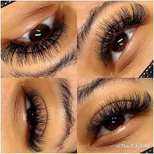 Load image into Gallery viewer, Eyelash Extensions 0.15 C Curl 8-14mm Lash Extensions Supplies Individual Lashes Premium Silk Volume & Classic Lash Soft Matte Dark Professional Eyelashes Extension (0.15-C-8-14 Mixed)
