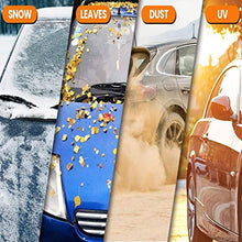 Load image into Gallery viewer, MATCC Car Windshield Snow Cover Frost Guard Winter Windshield Snow Ice Cover Magnetic Edges Car Snow Cover All Weather Fit Most Cars
