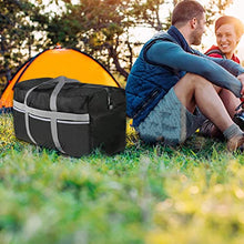 Load image into Gallery viewer, Extra Large Duffle Bag Lightweight, 96L Travel Duffel Bag Foldable for Men Women, Waterproof & Durable(BLACK)