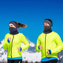 Load image into Gallery viewer, 4 Pieces Winter Ear Warmer Headband Winter Neck Gaiter for Cold Weather Running Sweatband Sports Non Slip for Girls Women Men Fleece Headband Ear Cover Muffs for Jogging Cycling Yoga