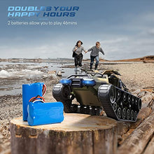 Load image into Gallery viewer, Ruko RC Tank, 1:12 Scale All Terrain Remote Control Cars for Adults, High Speed Spraying RC Trucks with 2 Batteries, 45 Mins Play, 360ยฐRotating Drifting, Gifts for Boys and Girls