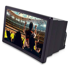 Load image into Gallery viewer, Screen Magnifier for Cell Phone,3D HD Phone Screen Magnifier,12" Box Phone Stand Mobile Phone Projector for Movies and Videos Phone Accessories Gadgets Tech Gifts for Men