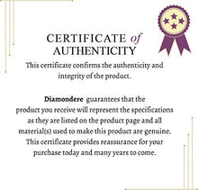 Load image into Gallery viewer, Diamondere Natural and Certified Peridot Wedding Ring in 14K White Gold | 6.25 Carat Emerald Cut Full Eternity Stackable Band Size 6.5
