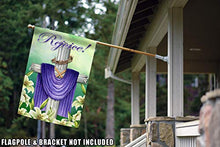 Load image into Gallery viewer, Toland Home Garden 1012304 Rejoice Cross 28 x 40 Inch Decorative, (28" x 40"), Double Sided House Flag