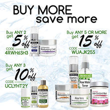 Load image into Gallery viewer, Anti-Aging Face Cream for Wrinkles with Collagen Boosting Peptides, Hyaluronic Acid, CoQ10, Organic Aloe, Coconut Oil, MSM, Vitamin C and B5 - Facial Moisturizer Repairs, Protects and Hydrates Skin