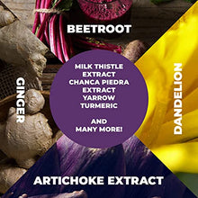 Load image into Gallery viewer, Liver Health Detox Support Supplement - Herbal Blend for Men & Women with Artichoke Extract, Milk Thistle, Dandelion Root, Turmeric, Beet Root, Alfalfa, Choline & Celery Seed. 60 Capsules. Non GMO