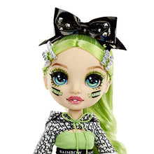 Load image into Gallery viewer, Rainbow High Cheer Jade Hunter – Green Cheerleader Fashion Doll with 2 Pom Poms and Doll Accessories, Great Gift for Kids 6-12 Years Old