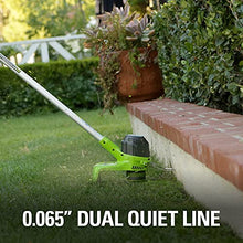 Load image into Gallery viewer, Greenworks 40V Cordless String Trimmer and Leaf Blower Combo Kit, 2.0Ah Battery and Charger Included