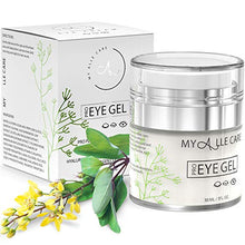 Load image into Gallery viewer, Eye Gel with Hyaluronic Acid, Reduce Dark Circles, Puffiness and Eye Bags. Anti Wrinkle Under Eye Treatment, Hydrating Gel with Collagen, Aloe and Vitamin E, Anti Aging Cream for Men & Women