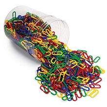 Load image into Gallery viewer, Learning Resources Link 'N' Learn Links, Bucket of 500 Assorted Color Links, Ages 3+