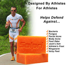 Load image into Gallery viewer, Solpri Shield Antifungal Soap Bar Lemongrass Tea Tree Eucalyptus 4 oz (2 Pack)