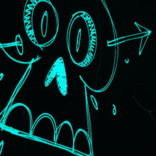 Load image into Gallery viewer, Glow in The Dark Paint, Aqua Bright Glow - Multiple Colors 2 fl oz