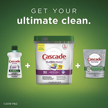 Load image into Gallery viewer, Cascade Platinum Plus Dishwasher Pods, ActionPacs Detergent, Lemon, 70 Count