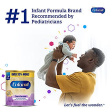 Load image into Gallery viewer, Enfamil Gentlease Baby Formula, Reduces Fussiness, Crying, Gas and Spit-up in 24 hours, DHA & Choline to support Brain development, Value Powder Can, 27.7 Oz (Pack of 4)