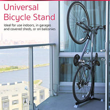 Load image into Gallery viewer, Bike Nook Bicycle Stand, Portable and Stationary Space-Saving Rack with Adjustable Height, for Indoor Bike Storage