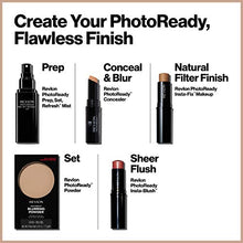 Load image into Gallery viewer, Face Powder by Revlon, PhotoReady Blurring Face Makeup, Longwear Medium- Full Coverage with Flawless Finish, Shine & Oil Free and-Fragrance Free, 020 Light Medium, 0.30 Oz