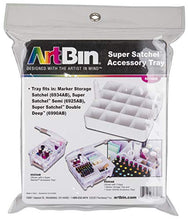 Load image into Gallery viewer, ArtBin 6814AG Super Satchel Double Deep Accessory, White, 1 Tray, Accesory