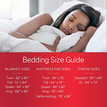 Load image into Gallery viewer, Sunbeam Heated Mattress Pad | Therapeutic with Zoned Heat, 10 Heat Settings, Queen