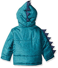 Load image into Gallery viewer, Carter's Boys' Little Character Snowsuit, Green Dinosaur, 5/6