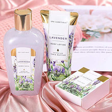 Load image into Gallery viewer, Spa Gift Basket, Spa Luxetique Bath and Body Gift Set, Bath Sets for Women Gift, Luxury 8 Pcs Home Bath Set Includes Body Lotion, Bath Bombs, Bath Salt, Mother's Day Gift Set for Women