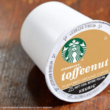 Load image into Gallery viewer, Starbucks Medium Roast K-Cup Coffee Pods — Toffeenut for Keurig Brewers — 1 box (10 pods total)