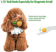 Load image into Gallery viewer, IDOGMATE Small Interactive Ball Launcher with Rechargeable, Automatic Dog Ball Thrower for Mini Dog (Small Machine with 3 Balls)