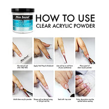 Load image into Gallery viewer, Mia Secret Clear Acrylic Powder (4oz)