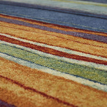 Load image into Gallery viewer, Mohawk Home Rainbow Multicolor New Wave Area Rug (2' x 5')
