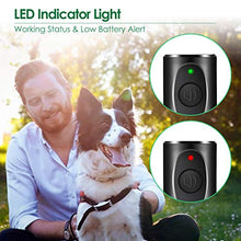 Load image into Gallery viewer, MODUS Ultrasonic Anti Barking Device - 2-in-1 Dog Bark Control, Handheld Dog Training Tool of 16.4ft Range, Simple Design, W/Anti-Static Wrist Strap LED Indicate, Dog Repellent, Sonic Bark Deterrents