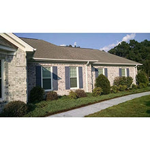 Load image into Gallery viewer, Ekena Millwork LP2S12X03500BL Lifetime Vinyl Standard Shutter (Per Pair), 12"W x 35"H, Black
