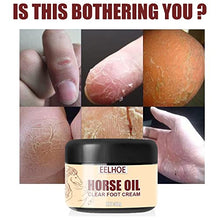 Load image into Gallery viewer, Horse Oil Foot Cream, Foot Mask, Repair Of Cracked Heel, Hand And Foot Moisturizing Cream, Foot Exfoliating Foot Mask, Toenail Care Cream (50g)