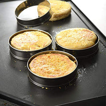 Load image into Gallery viewer, Norpro 3776 Stainless Steel English Muffin Rings, Set of 4, sylver