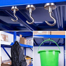 Load image into Gallery viewer, Magnetic Hooks, Facilitate Hook for Cruise, Home, Kitchen, Workplace, Office and Garage, Pack of 6