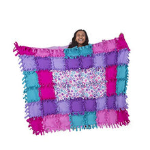 Load image into Gallery viewer, Melissa & Doug Flower Fleece Quilt