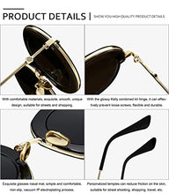Load image into Gallery viewer, Round Sunglasses for Women Men bee Sunglasses Chic Style Unisex Glasses