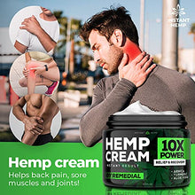 Load image into Gallery viewer, Instant Hеmp Раin Rеliеf Cream - Relieve Muscle, Joint & Arthritis раin - Natural Hеmp Extract for Arthritis, Foot & Back Раin - 2oz