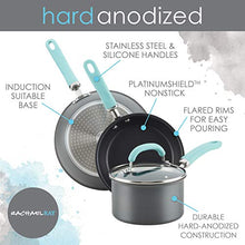 Load image into Gallery viewer, Rachael Ray Create Delicious Deep Hard Anodized Nonstick Frying Pan / Fry Pan / Hard Anodized Skillet - 12.5 Inch, Gray