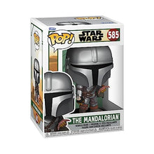 Load image into Gallery viewer, Funko Pop! Star Wars: The Book of Boba Fett - The Mandalorian with Pouch