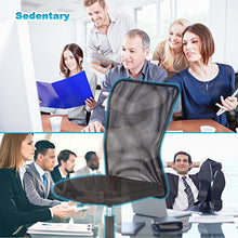 Load image into Gallery viewer, Ergonomic Office Chair Desk Chair Mesh Computer Chair Back Support Modern Executive Mid Back Rolling Swivel Chair for Women, Men (Black)