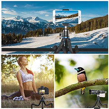 Load image into Gallery viewer, Apexel Phone Tripod, Flexible Tripod with Wireless Remote Shutter, Compatible with iPhone/Android Samsung, Mini Tripod Stand Holder for Camera GoPro/Mobile Cell Phone
