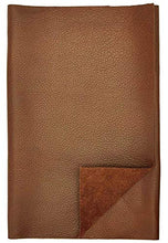 Load image into Gallery viewer, REED Leather HIDES - Cow Skins (12 X 24 Inches 2 Square Foot, Brown)