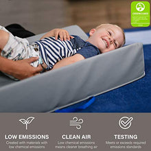 Load image into Gallery viewer, FDP SoftScape Ultra-Soft Daycare Baby and Infant Contoured Changing Pad, Non-Slip Bottom, Built-in Handle Easy to Transport Travel - Gray TopLight Gray