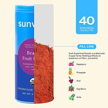 Load image into Gallery viewer, Sunwink Organic Superfood Powder Pack, Digestion Lemonade for Digestion and Gut Support, Beauty Fruit Punch for Glowing Radiant Skin. Plant Based Drink Mix. No Added Sugar (40 Servings)